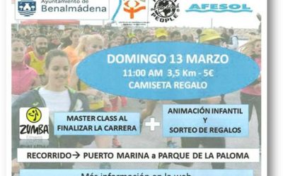 2ª CARRERA SOLIDARIA DÍA DE LA MUJER DE BENALMÁDENA A BENEFICIO DE AFESOL