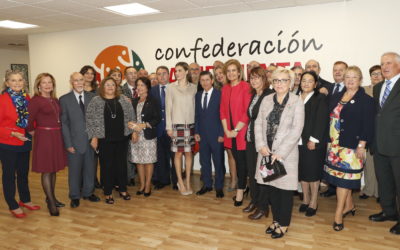 Su Majestad la Reina mantiene una reunión con la Confederación SALUD MENTAL ESPAÑA para promover y dar visibilidad a la salud mental