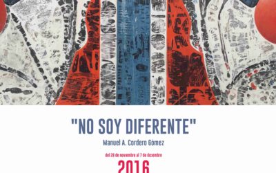 Manuel Cordero expone la muestra pictórica ‘No soy diferente’