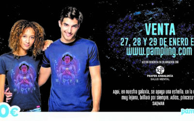 PAMPLING hace un homenaje a la Princesa Leia y destina su beneficio a FEAFES ANDALUCÍA SALUD MENTAL.