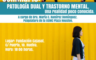 FEAFES HUELVA organiza un seminario sobre “Patología Dual y Trastorno Mental. Una realidad poco conocida”