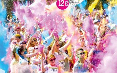 Sevilla acoge una carrera de color con motivo de la celebración del día Mundial de la Salud Mental.