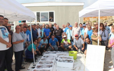 Jornada de pesca solidaria en Conil a beneficio de FAEM.