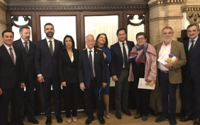 La presidenta de la Federación, Cristina González, apoya el desarrollo sostenible de ALMERÍA y los intereses de las familias del campo en New Economy Forum canalizando los problemas de la #SaludMental