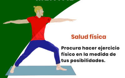 Realiza rutinas de ejercicio físico en la medida de lo posible para cuidar tu cuerpo y tu #saludmental #YoMequedoenCasa