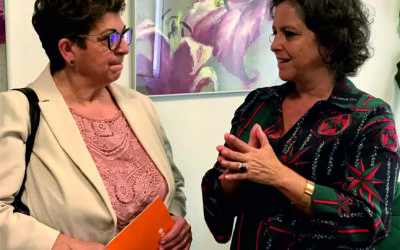 Reunion con la viceconsejera de Salud y familias, Catalina García, para trabajar en propuestas de colaboración que fortalezcan los servicios sociales y sanitarios de nuestro colectivo
