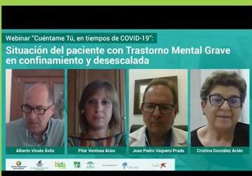 Cristina González en el #Webinar “Cuentamé Tú, en tiempos de #COVID “La teleasistencia es una oportunidad de mejora en #SaludMental nos ofrece una visión más amplia de la persona. Nuestro futuro va por ese camino, trabajar en el entorno del paciente para empoderar a las familias