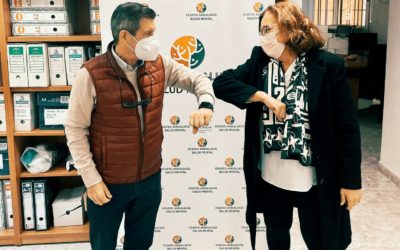 Manuel Movilla se reúne con la presidenta de la Federación En Primera Persona, María Sol Hernández, para trabajar unidos en aras de que la Salud Mental tenga el espacio que le corresponde en la sociedad andaluza.