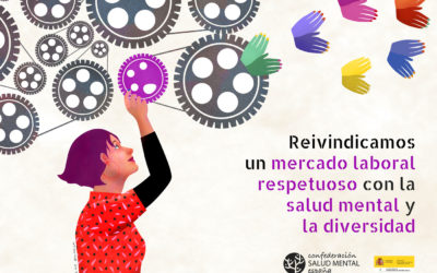 Las mujeres de la Red de Salud Mental reivindican un mercado laboral orientado a la conciliación, adaptado a la diversidad, no sexista y respetuoso con la salud mental