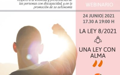 WEBINARIO | “Reforma de la legislación civil y procesal para el apoyo a las personas con discapacidad en el ejercicio de su capacidad jurídica, con especial referencia a las personas con problemas de salud mental”