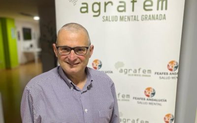 Francisco Javier García Daza nuevo presidente de AGRAFEM Salud Mental Granada