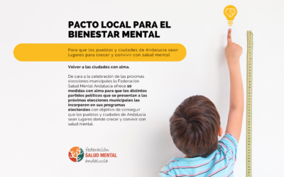 Salud Mental Andalucía marca las prioridades para alcanzar municipios que protejan el bienestar mental de la ciudadanía