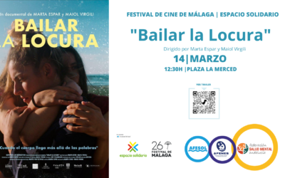 La Federación participa en el Espacio Solidario del Festival de Málaga con “Bailar la locura”