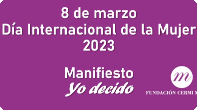 Salud Mental Andalucía se suma al Manifiesto ‘Yo decido’ de CERMI por el Día Internacional de la Mujer