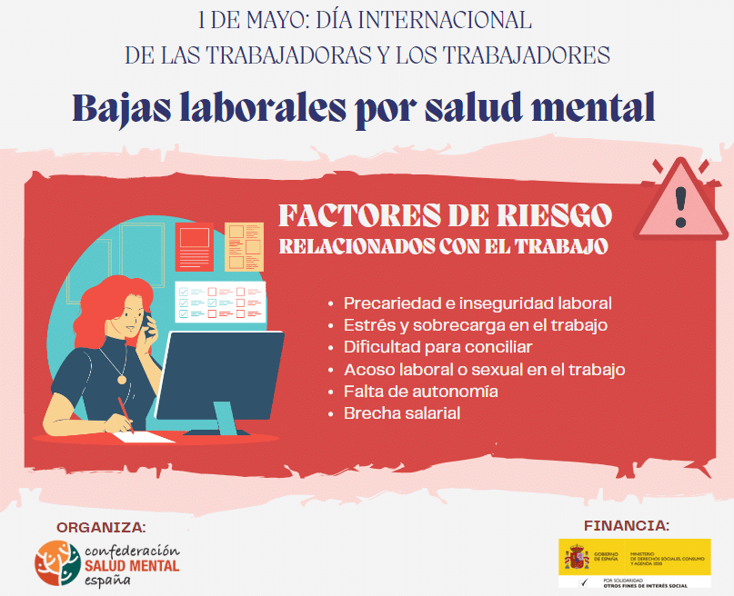 SALUD MENTAL ESPAÑA insta a las empresas a contar con planes de reincorporación tras una baja laboral por salud mental