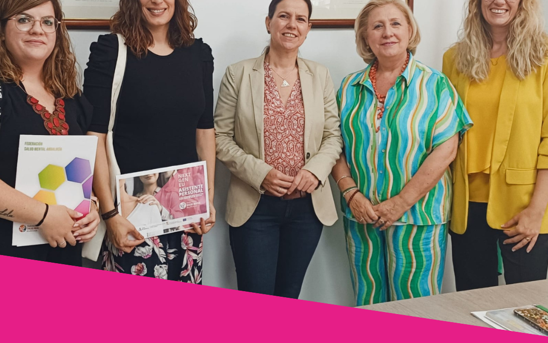 La Federación Salud Mental Andalucía presenta avance del exitoso Programa de Asistente Personal a la Junta