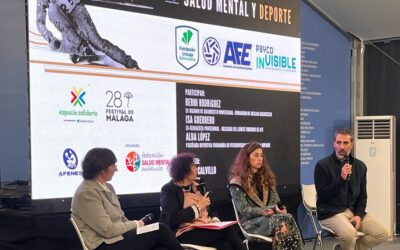 Éxito rotundo en el debate sobre salud mental y deporte en el Festival de Málaga