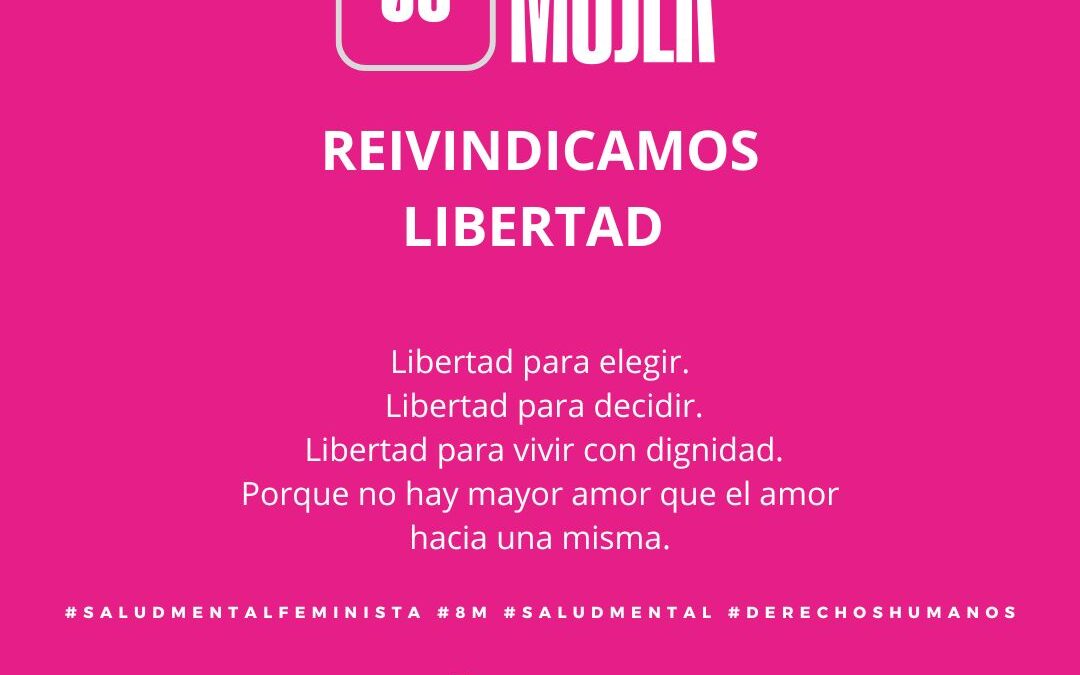 Manifiesto #8M #SaludMentalFeminista
