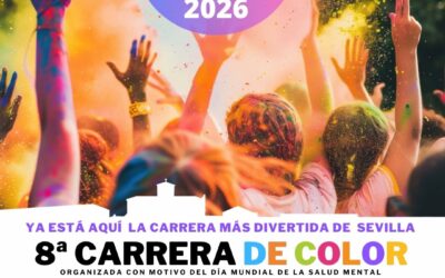 Salud Mental Andalucía abre las inscripciones para la 8ª Carrera de Color, la carrera más divertida del año en Sevilla